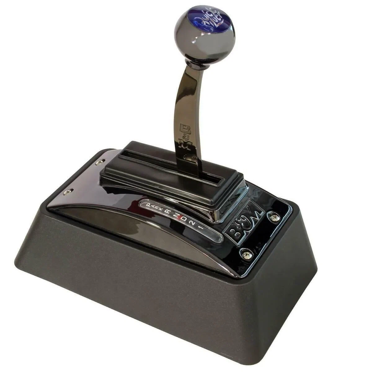 B&M 81683 Quicksilver Ratchet Shifter Fits Ford_GM_Mopar 3 & 4-Speed Automatic